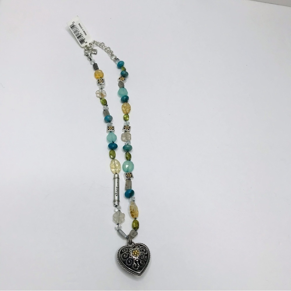 New BRIGHTON American Hero Multicolor Beaded Necklace - Picture 5 of 5